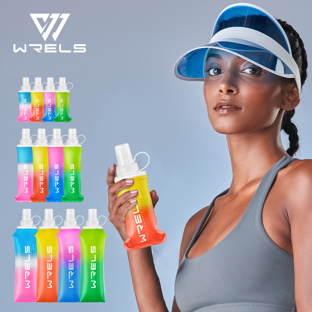 Running Gear Water - Sport Water Bottle TPU Folding Soft