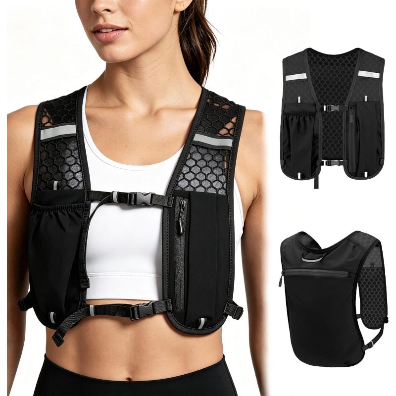 Running Gear Water - WOOJACK Hydration Running Vest Lightweight Water