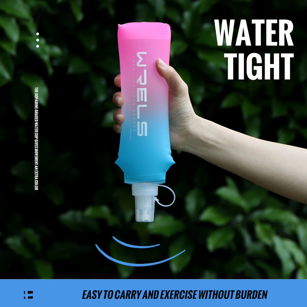 Sport Water Bottle TPU Folding - Running Gear Water review and price
