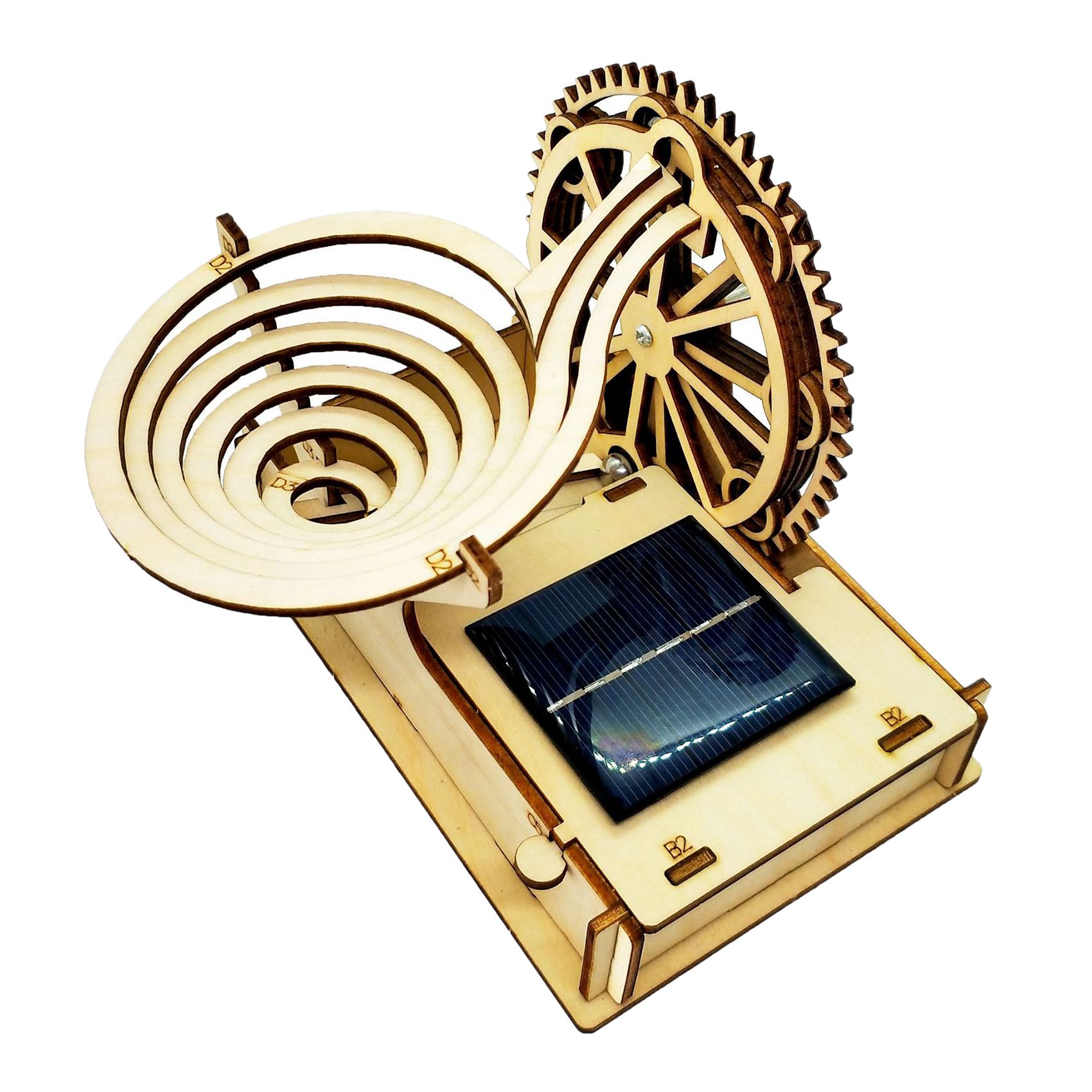 3D Wooden Marble Run Track Sol - Running Gear Track review and price