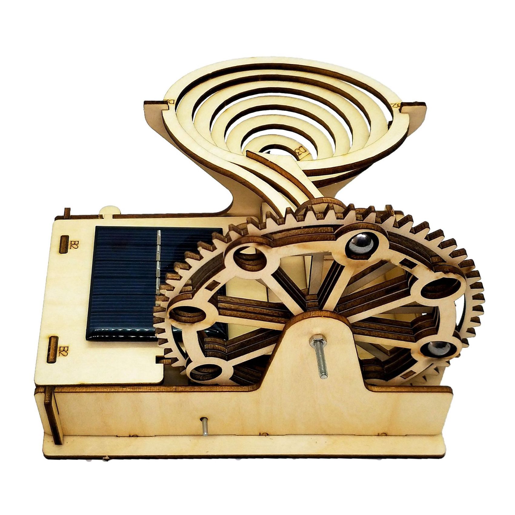 3D Wooden Marble Run Track Sol - Running Gear Track review and price