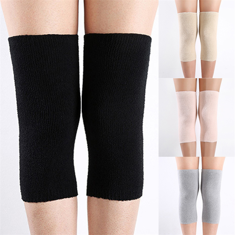 1 Pair Winter Warm Knee Pads B - Running Gear For Winter review and price