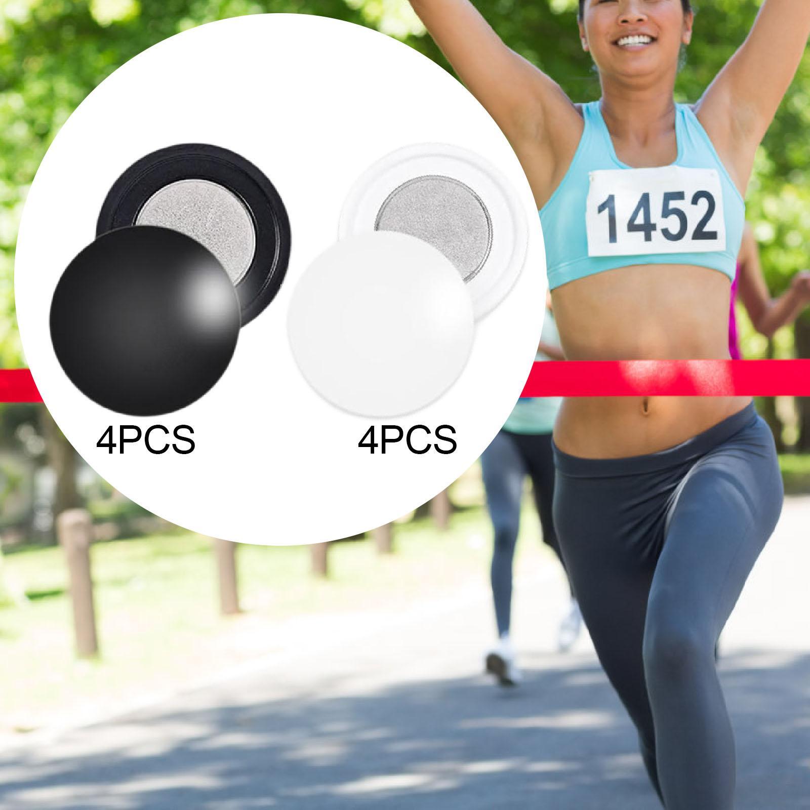 4 Pair Magnetic Race Bib Clips - Running Gear Track review and price