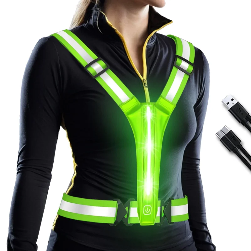 LED Reflective Vest Running Ge - Running Gear Lights review and price