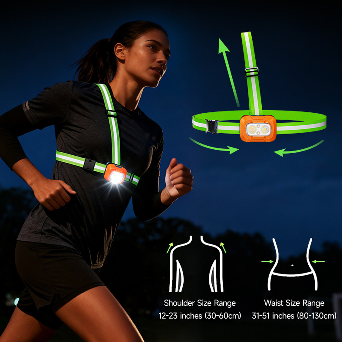 Running Light USB Rechargeable - Running Gear Lights review and price