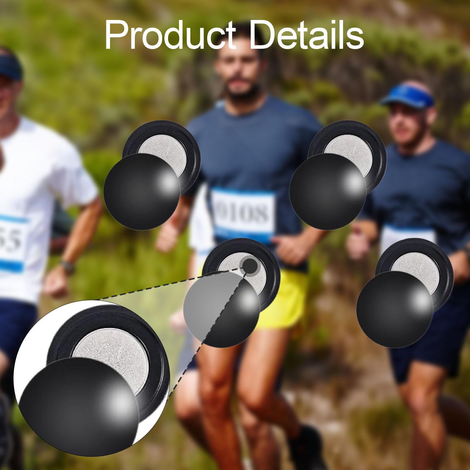 4 Pair Magnetic Race Bib Clips - Running Gear Track review and price