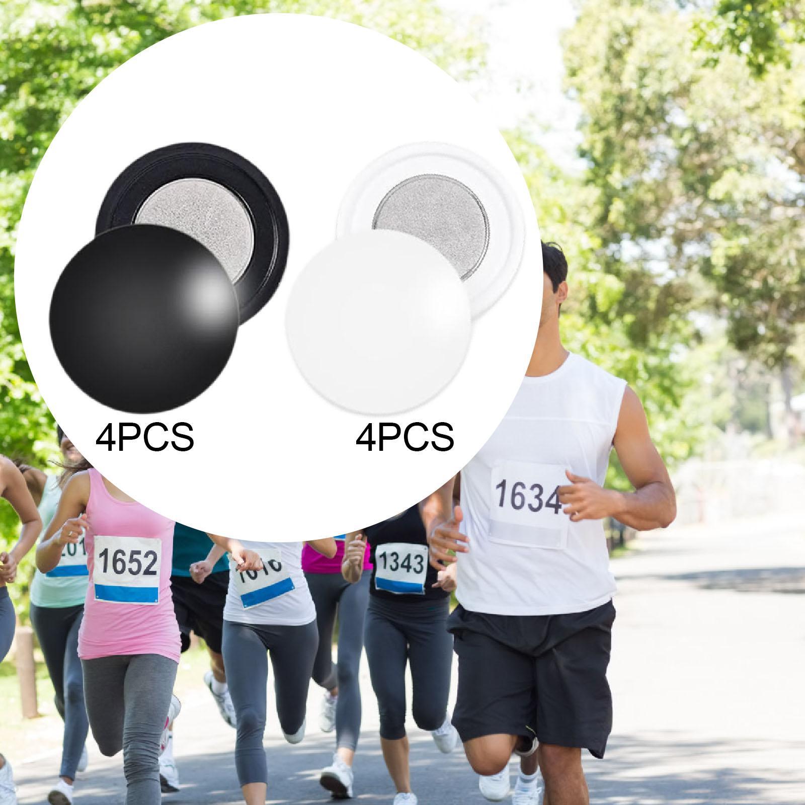 4 Pair Magnetic Race Bib Clips - Running Gear Track review and price