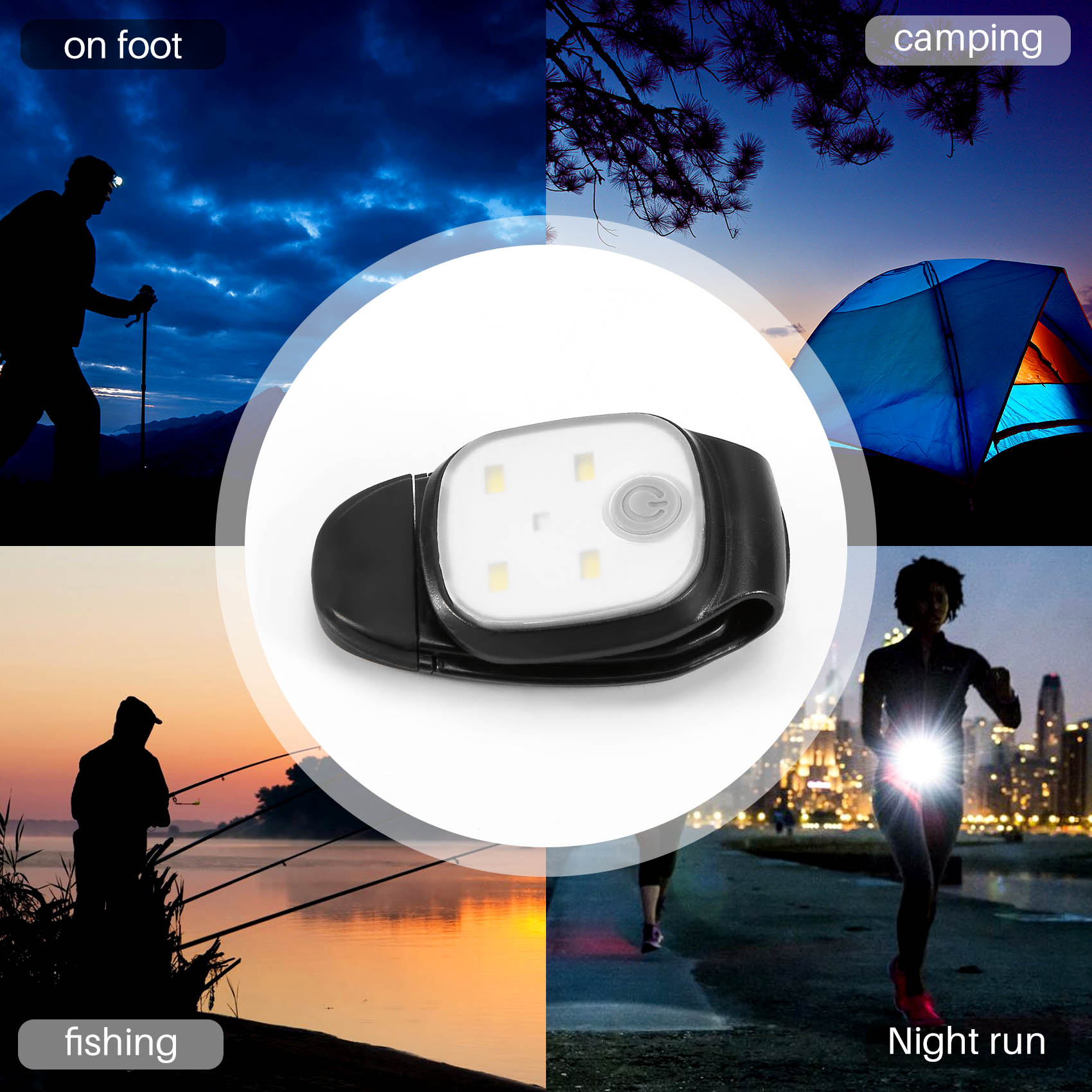 XSXS-Outdoor Night Clip On Run - Running Gear Lights review and price
