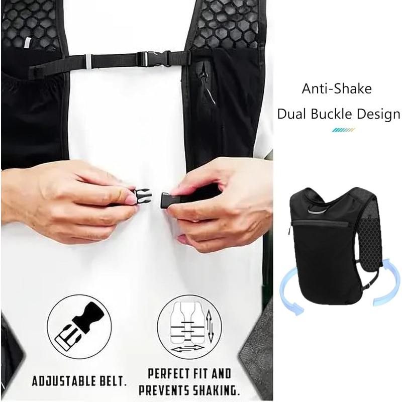 WOOJACK Hydration Running Vest - Running Gear Water review and price