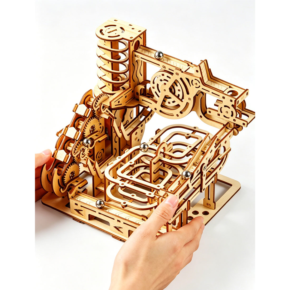 3D Wooden Puzzle Mechanical Ma - Running Gear Track review and price